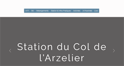 Desktop Screenshot of col-de-larzelier.fr